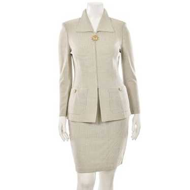 St. John Collection 2Pc Jacket & Skirt Suit in Li… - image 1