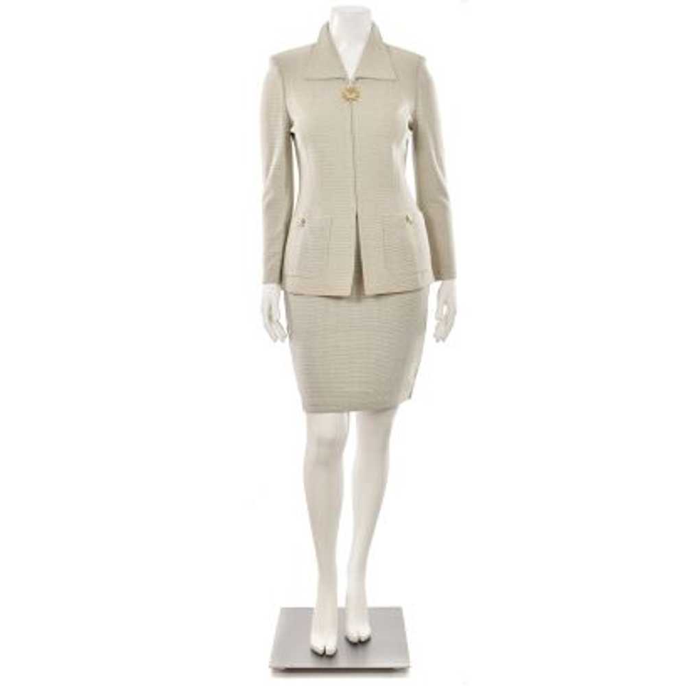 St. John Collection 2Pc Jacket & Skirt Suit in Li… - image 2