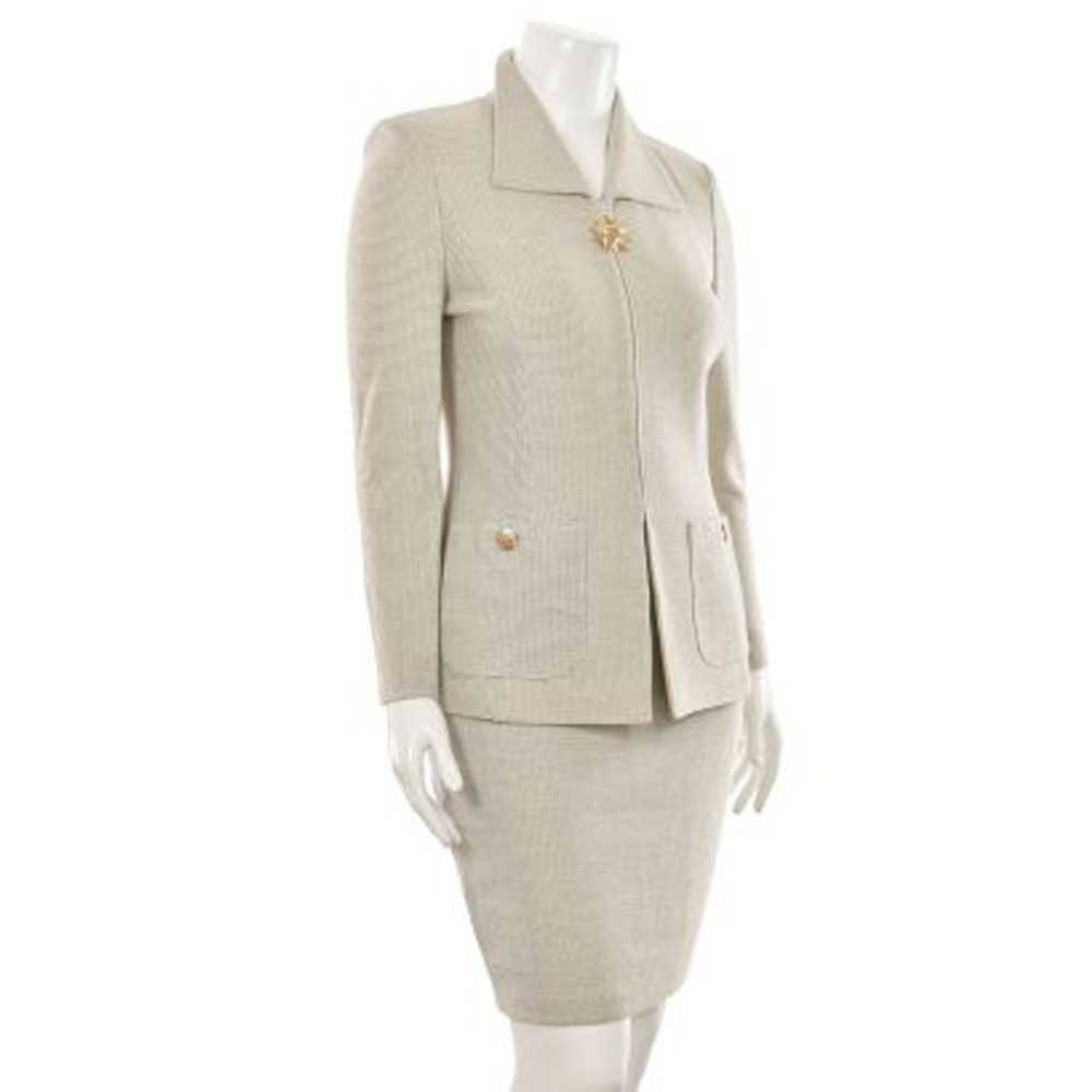 St. John Collection 2Pc Jacket & Skirt Suit in Li… - image 5