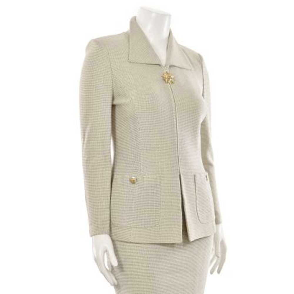 St. John Collection 2Pc Jacket & Skirt Suit in Li… - image 6