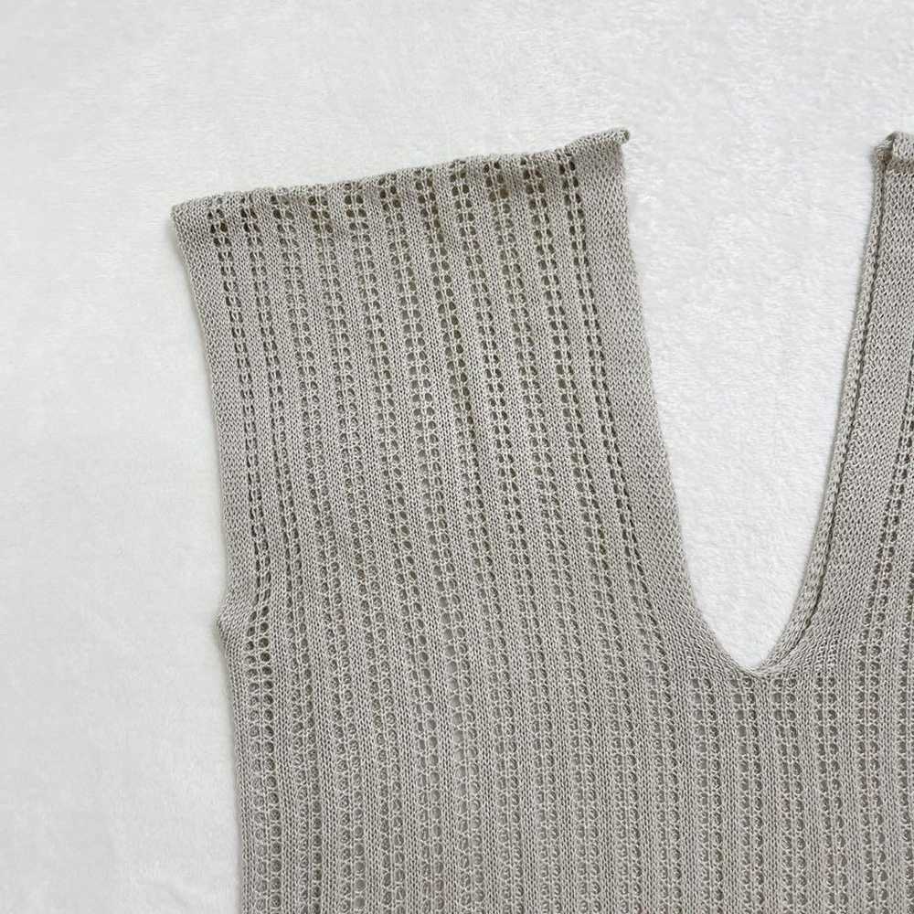 【Re:EDIT】Loose Knit Mesh Knitted Sleeveless Top M - image 2