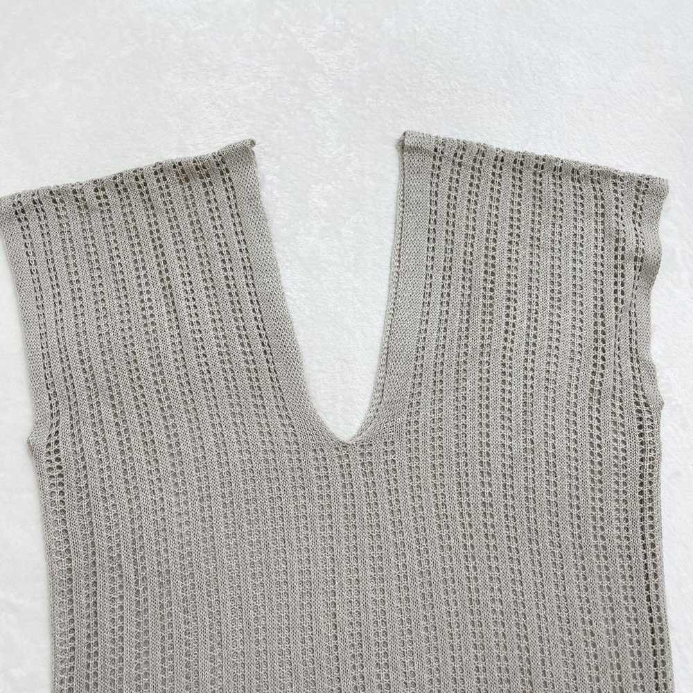 【Re:EDIT】Loose Knit Mesh Knitted Sleeveless Top M - image 3