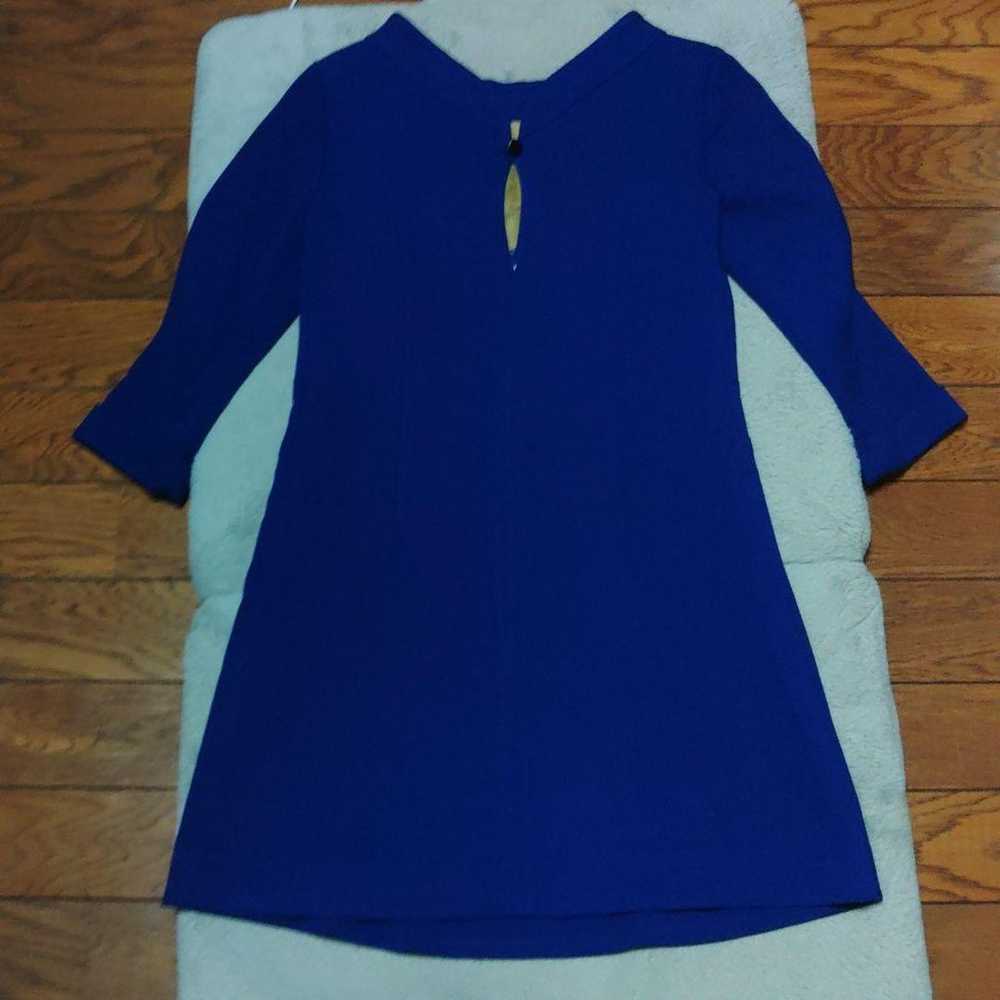 SmokyGlam Blue Knee-Length Dress Size 2 [Probably… - image 5