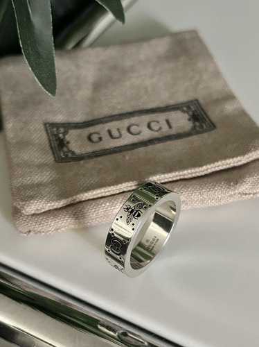 Gucci 🐝 GUCCI GHOST LOGO BEE RING