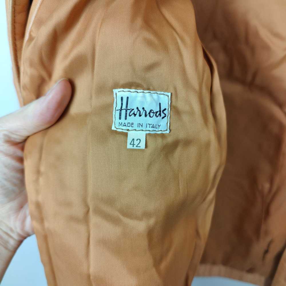 Other Vintage Harrods Bomber Jacket Size 42 Mediu… - image 10