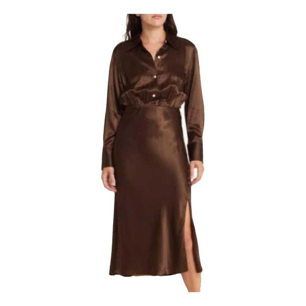 Rails Silk mid-length dress - image 2