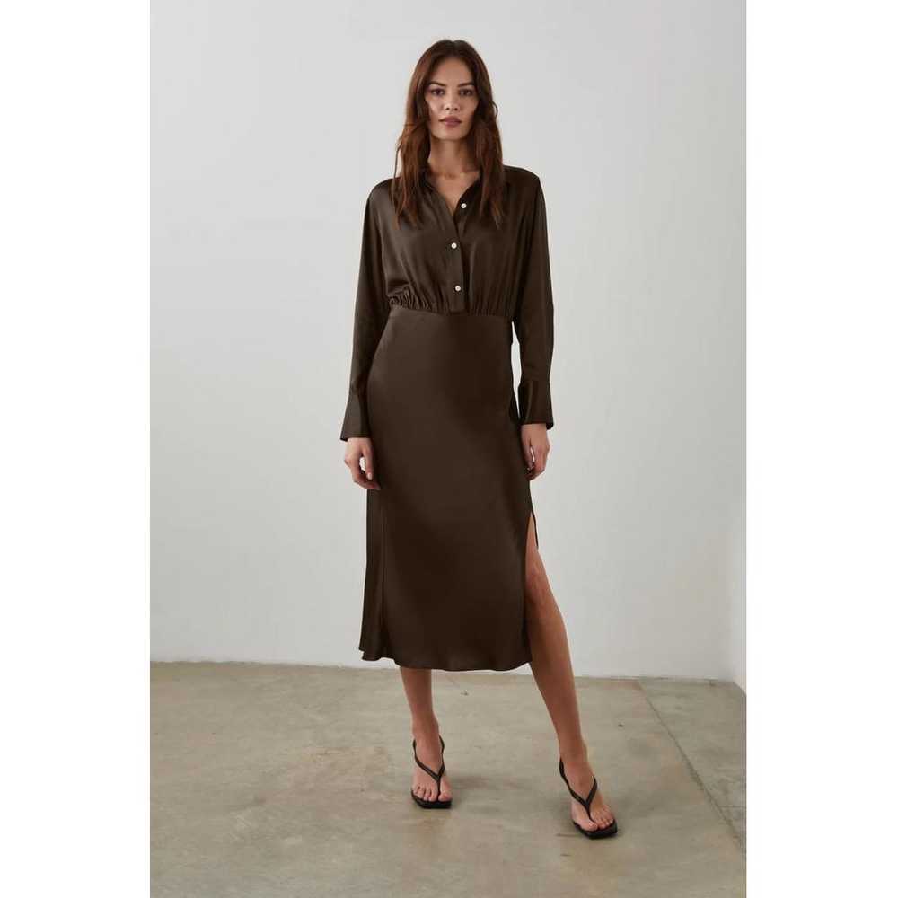 Rails Silk mid-length dress - image 3