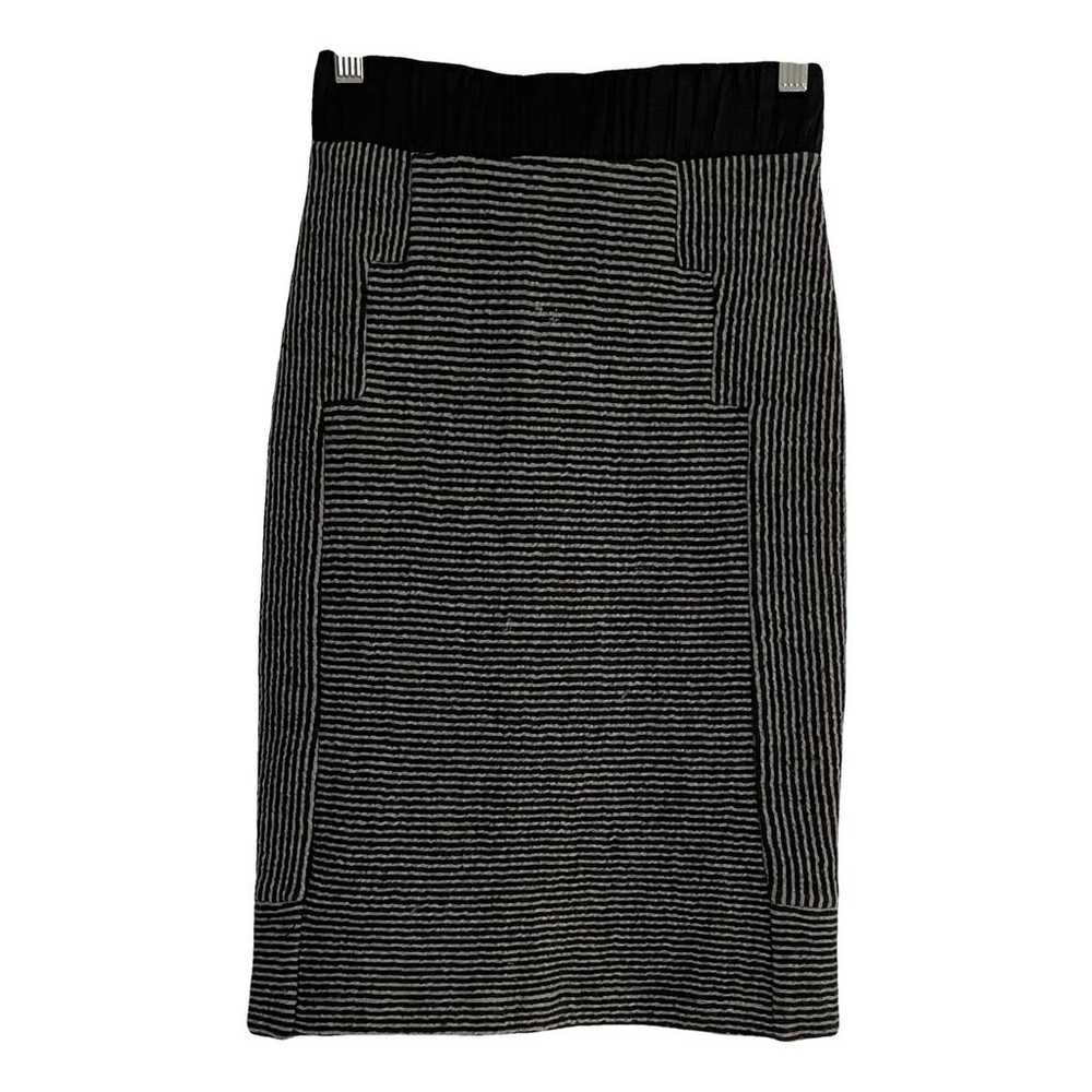 Vena Cava Wool mid-length skirt - image 1