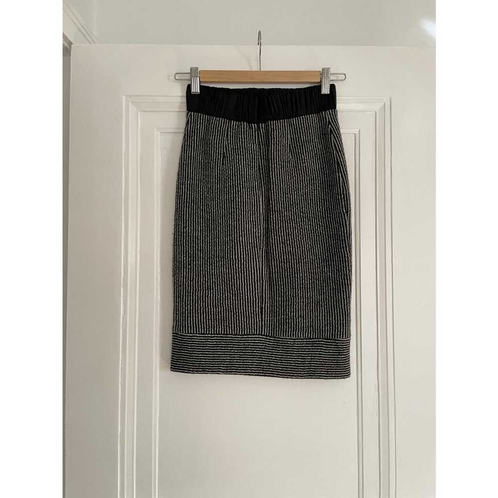 Vena Cava Wool mid-length skirt - image 2