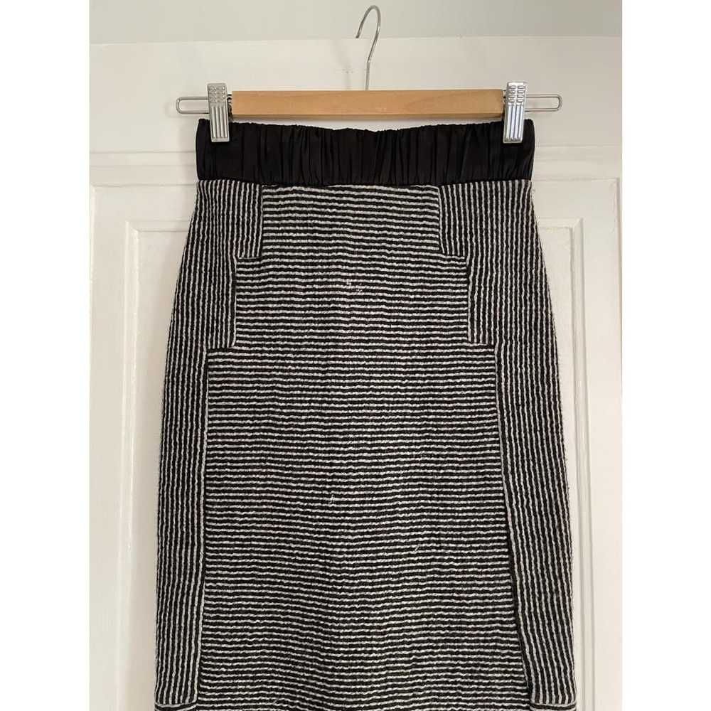 Vena Cava Wool mid-length skirt - image 4