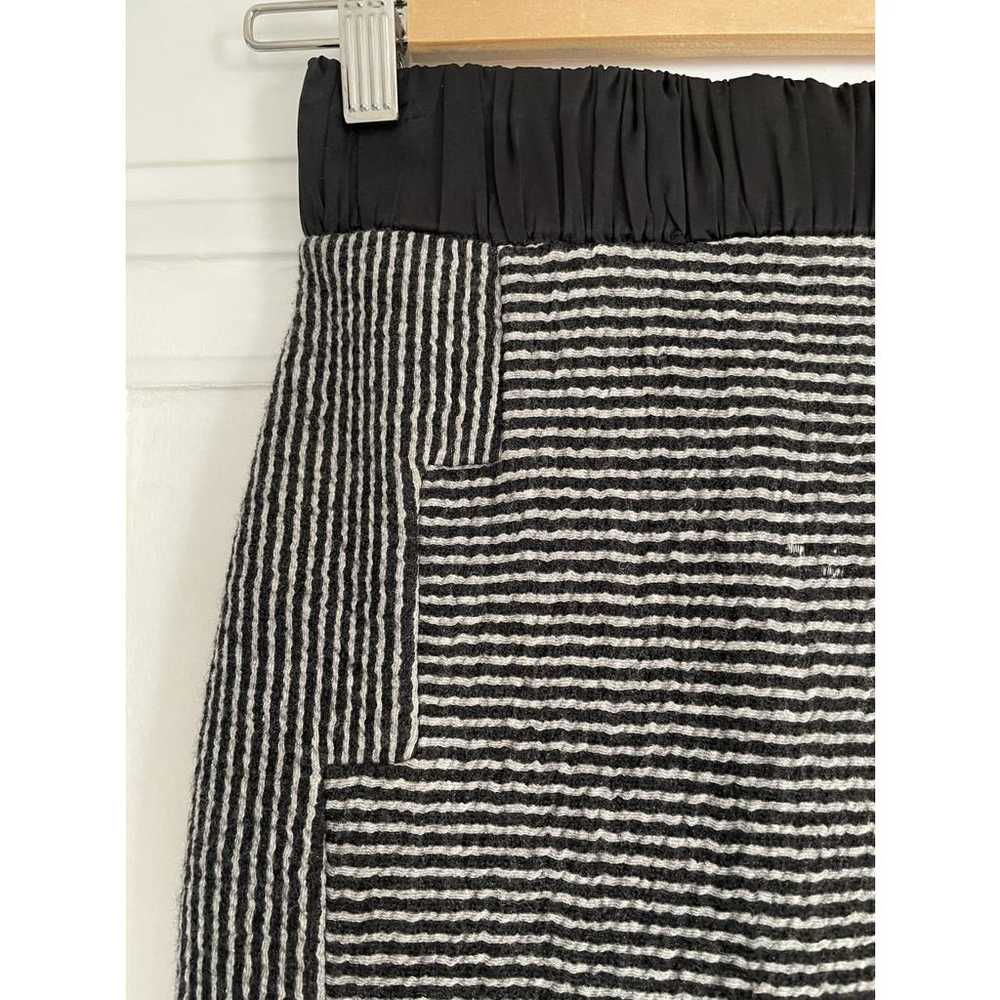 Vena Cava Wool mid-length skirt - image 5