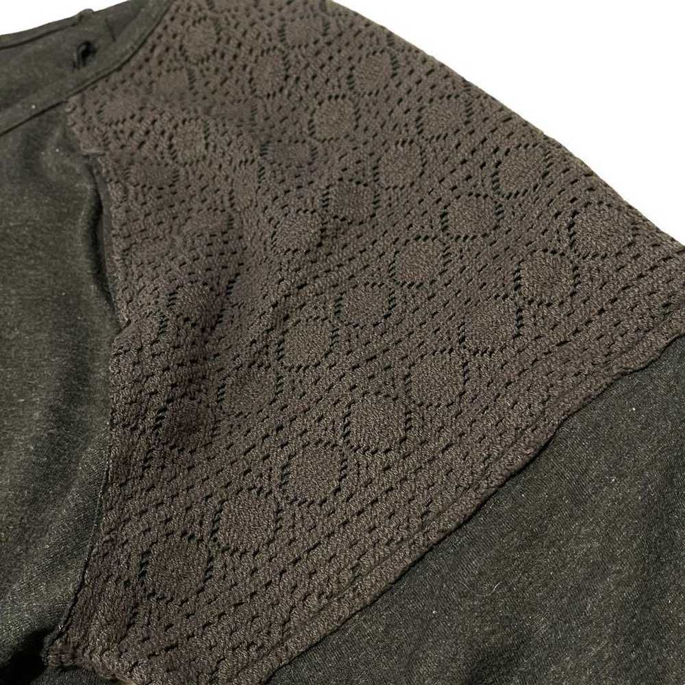 【195】 USA Vintage Long Sleeve T-Shirt Lace XL Loo… - image 7