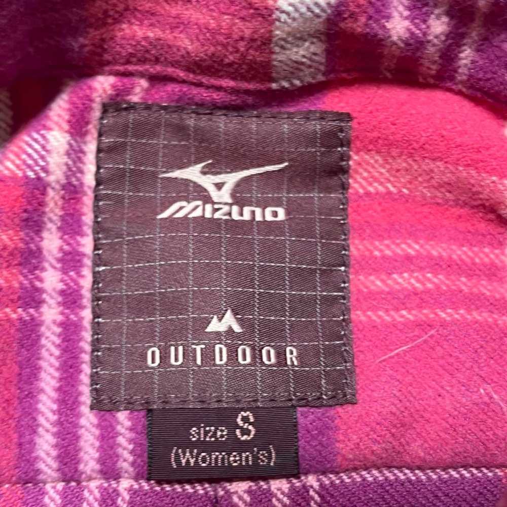 Mizuno Check Flannel Shirt Long Sleeve Outdoor - image 10