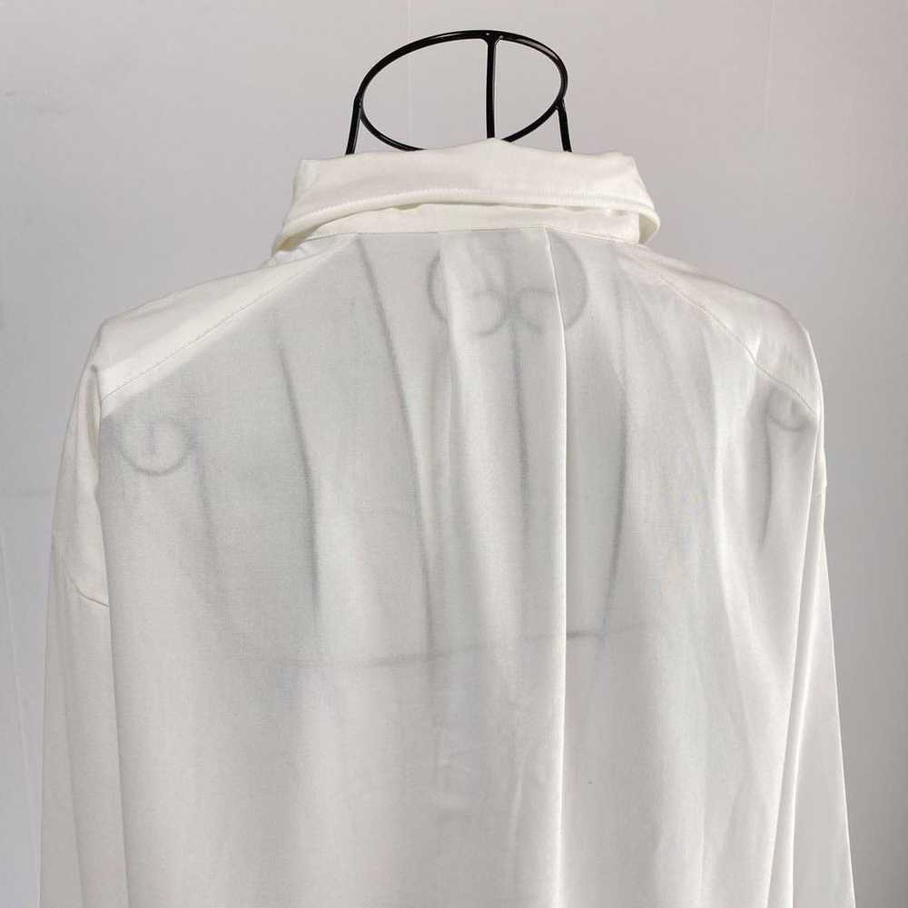 Azure Enchant oversized shirt white regular long … - image 7