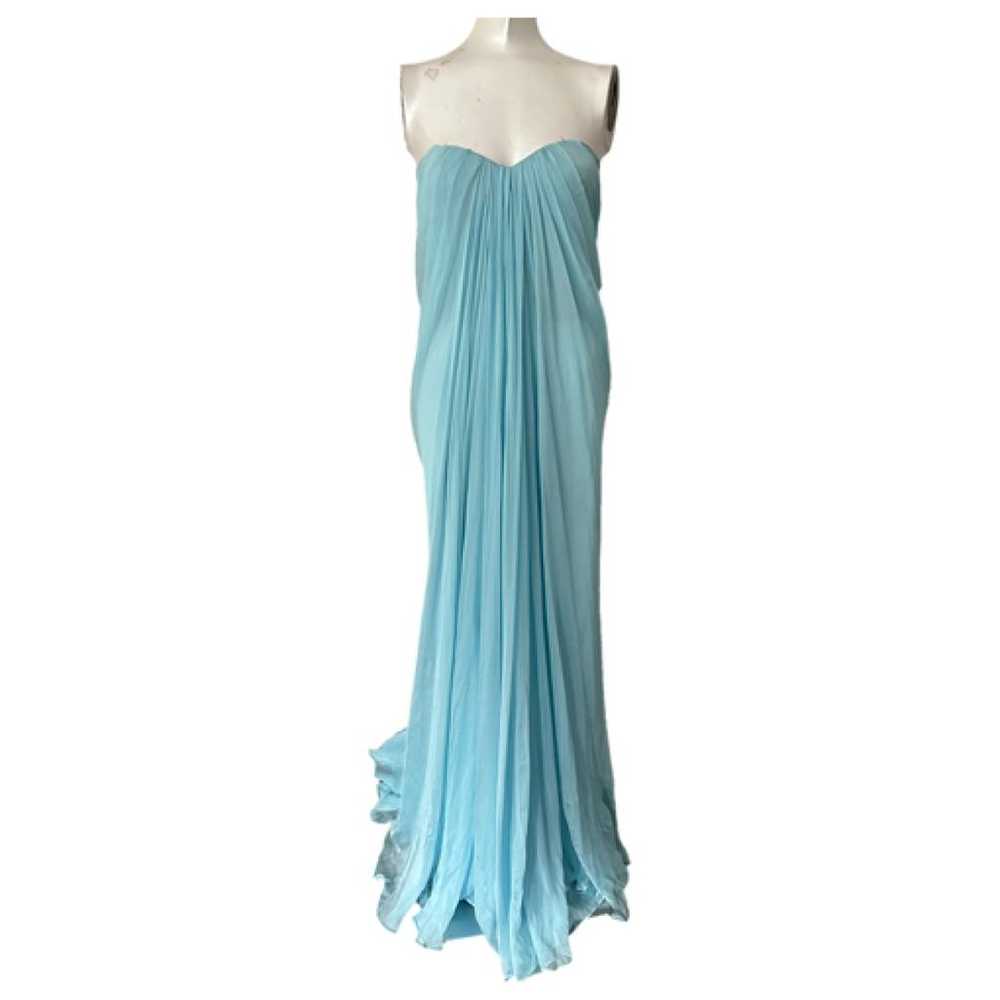 Alexander McQueen Silk maxi dress - image 1