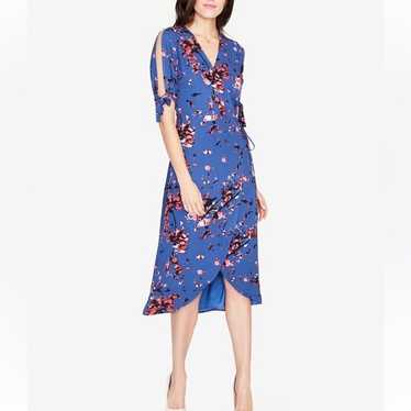 RACHEL Rachel Roy Floral Print Wrap Dress