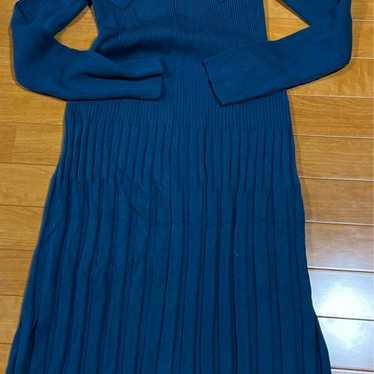 [Excellent Condition] GU Ribbon Knit Dress - image 1