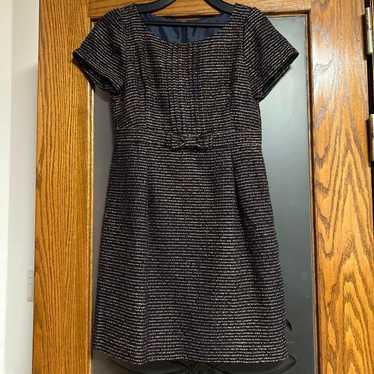 Tweed fabric dress - image 1