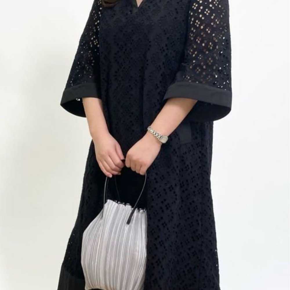 Trepalian Caftan Dress Black M - image 1