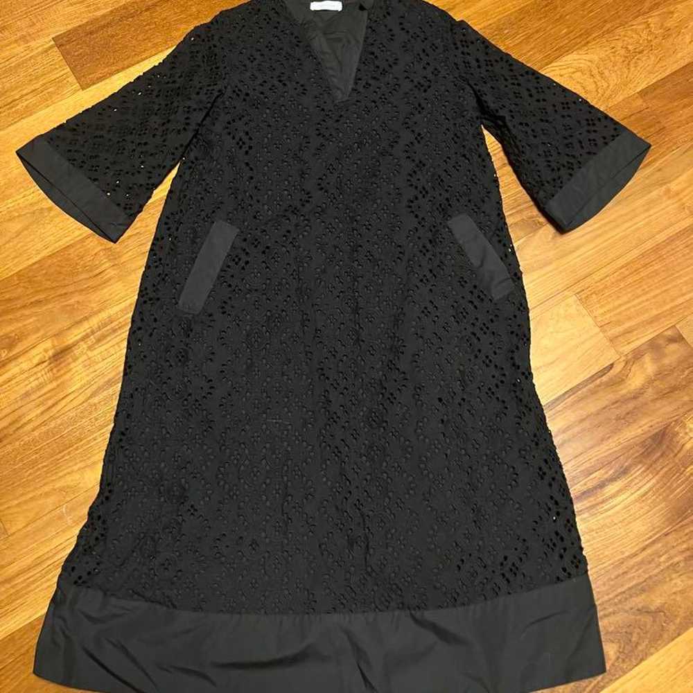 Trepalian Caftan Dress Black M - image 2