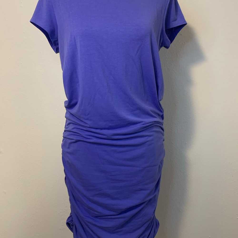 Athleta Topanga Ruched Shirt Dress - image 2