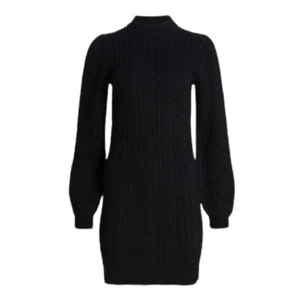 WAYF Black Morela Long Sleeve Turtleneck Sweater … - image 7