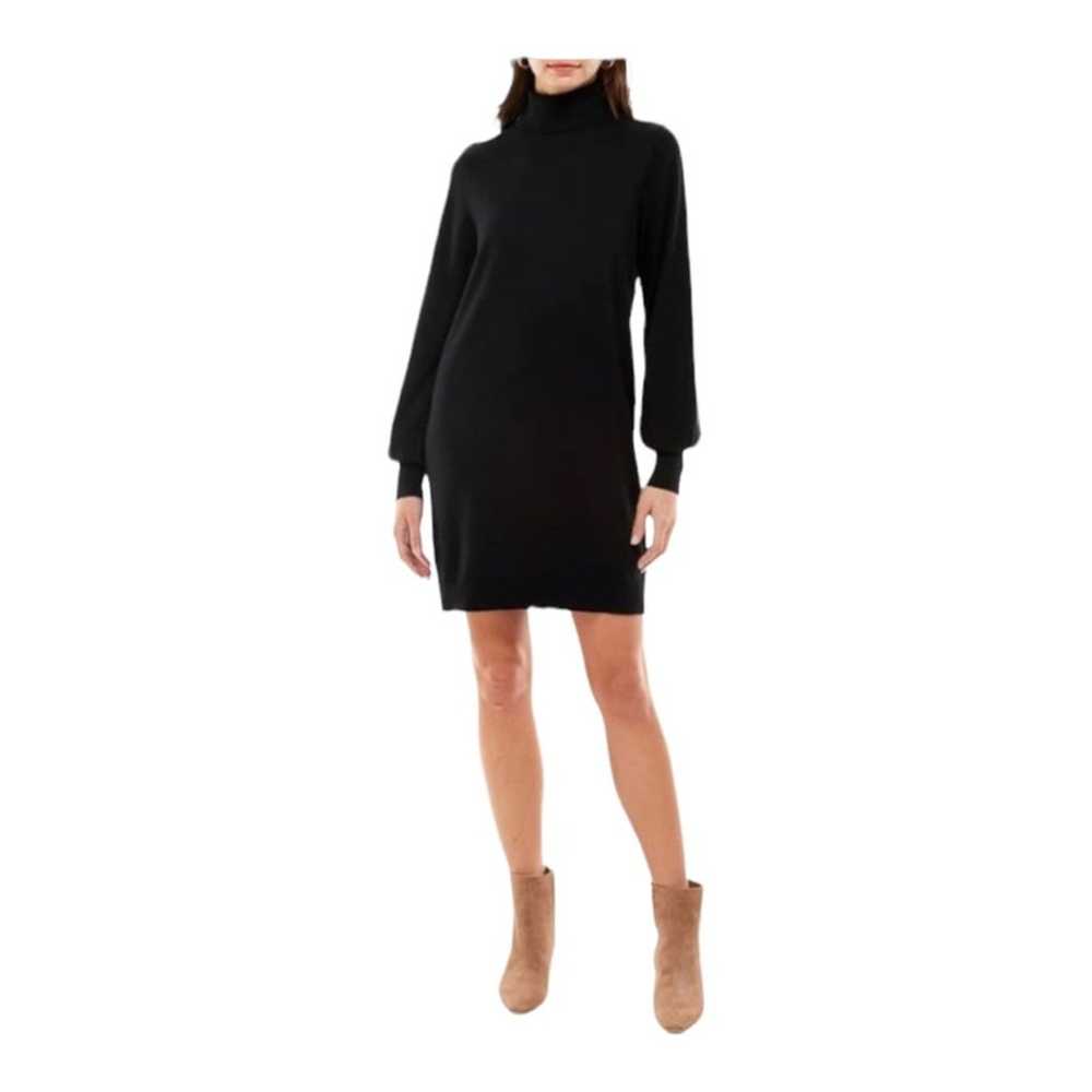 WAYF Black Morela Long Sleeve Turtleneck Sweater … - image 8