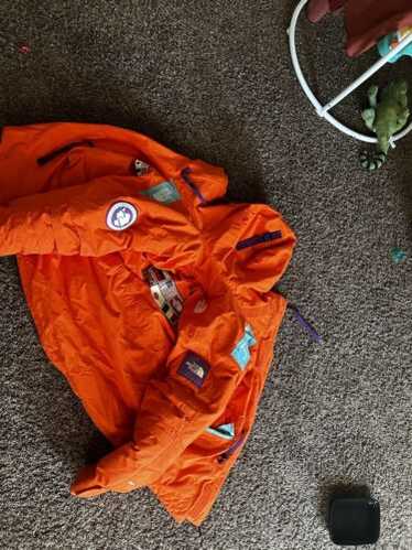 【送料無料 即決】海外限定 THE NORTH FACE TAE TRANS ANTARCTICA EXPEDITION PARKA RED ORANGE L 復刻 新品ダウンジャケット オレンジ限定 THE NORTH FACE / Trans-Antarctica Expedition Fleece Full Zip