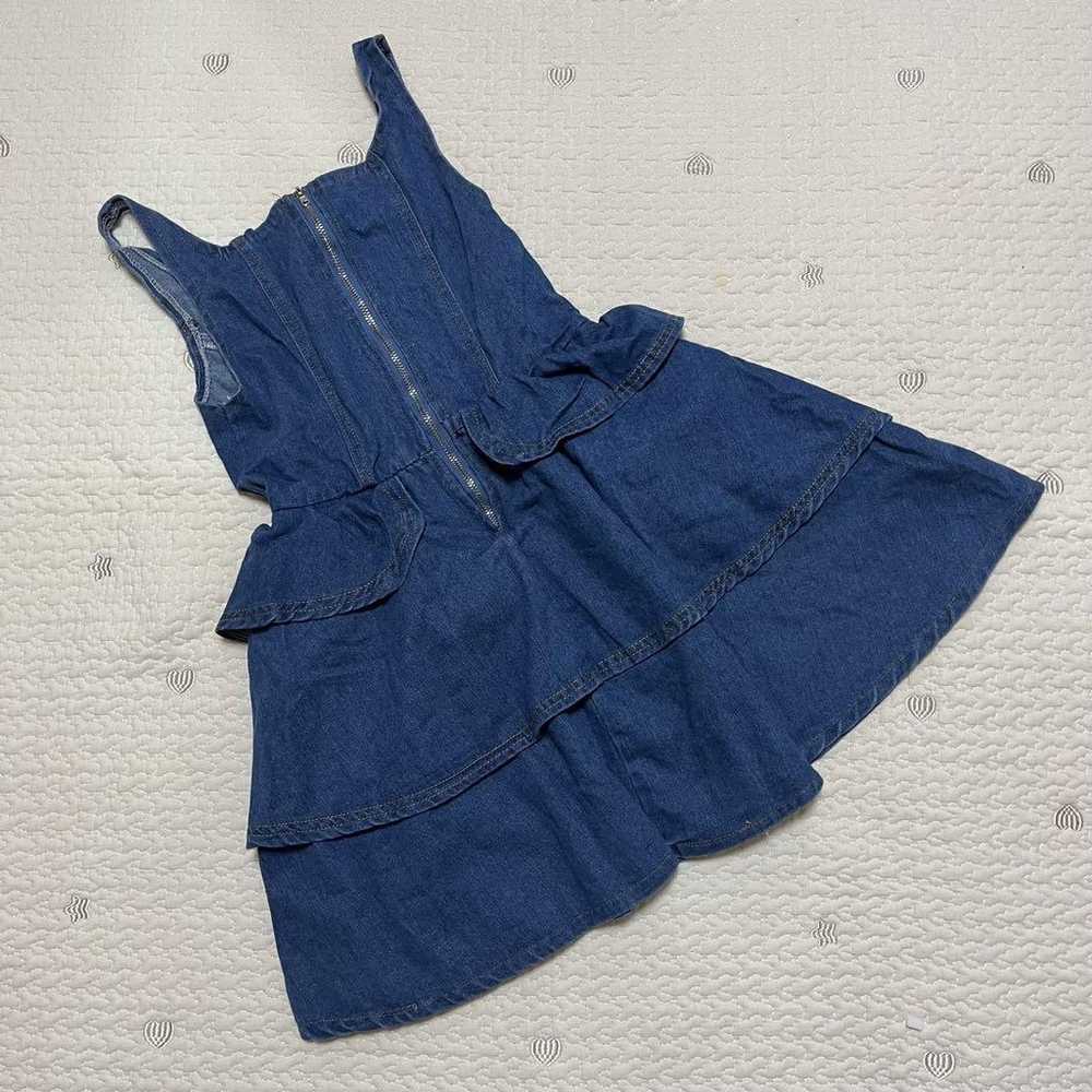 Korean-style design ❤️ One-piece denim overall dr… - image 10