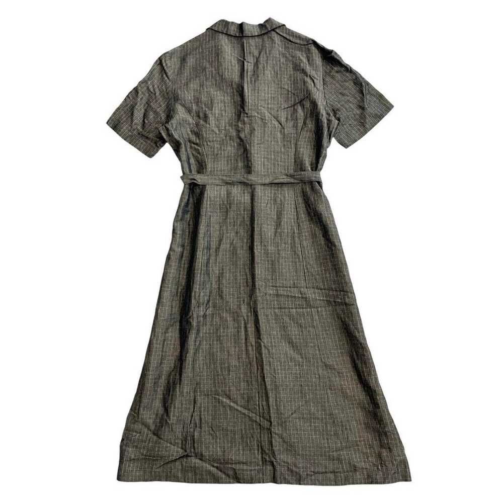 "MISS ONWARD" Shirt Dress [L] Gray Short Sleeve - image 7