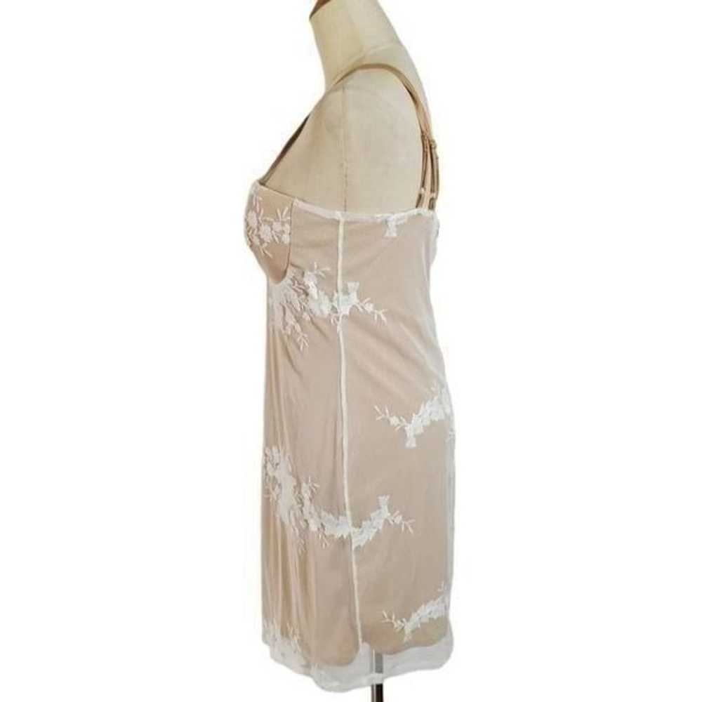 Material Girl White Lace Lingerie Dress - image 5