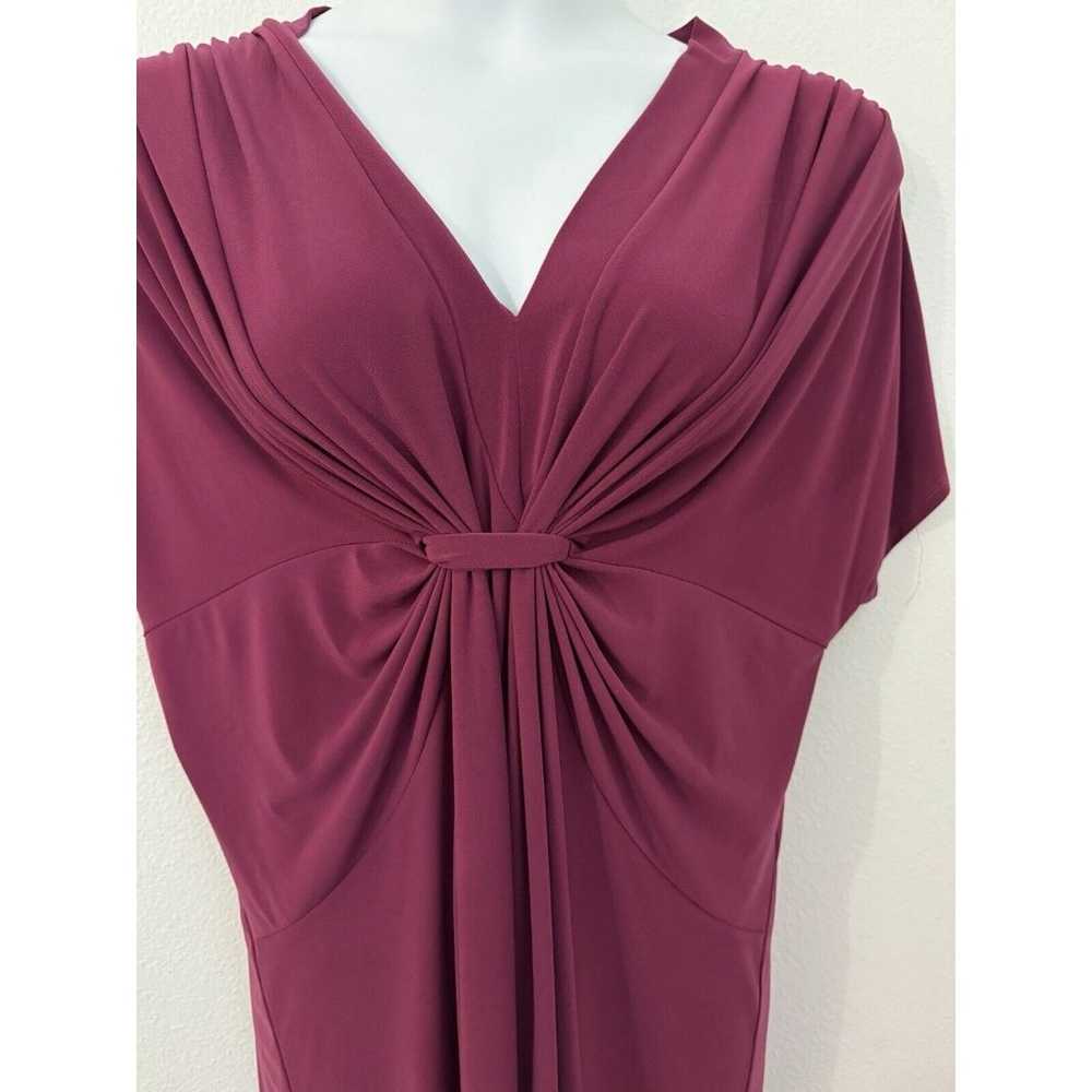 TravelSmith Women's Dress Purple Slinky  Knit Siz… - image 3