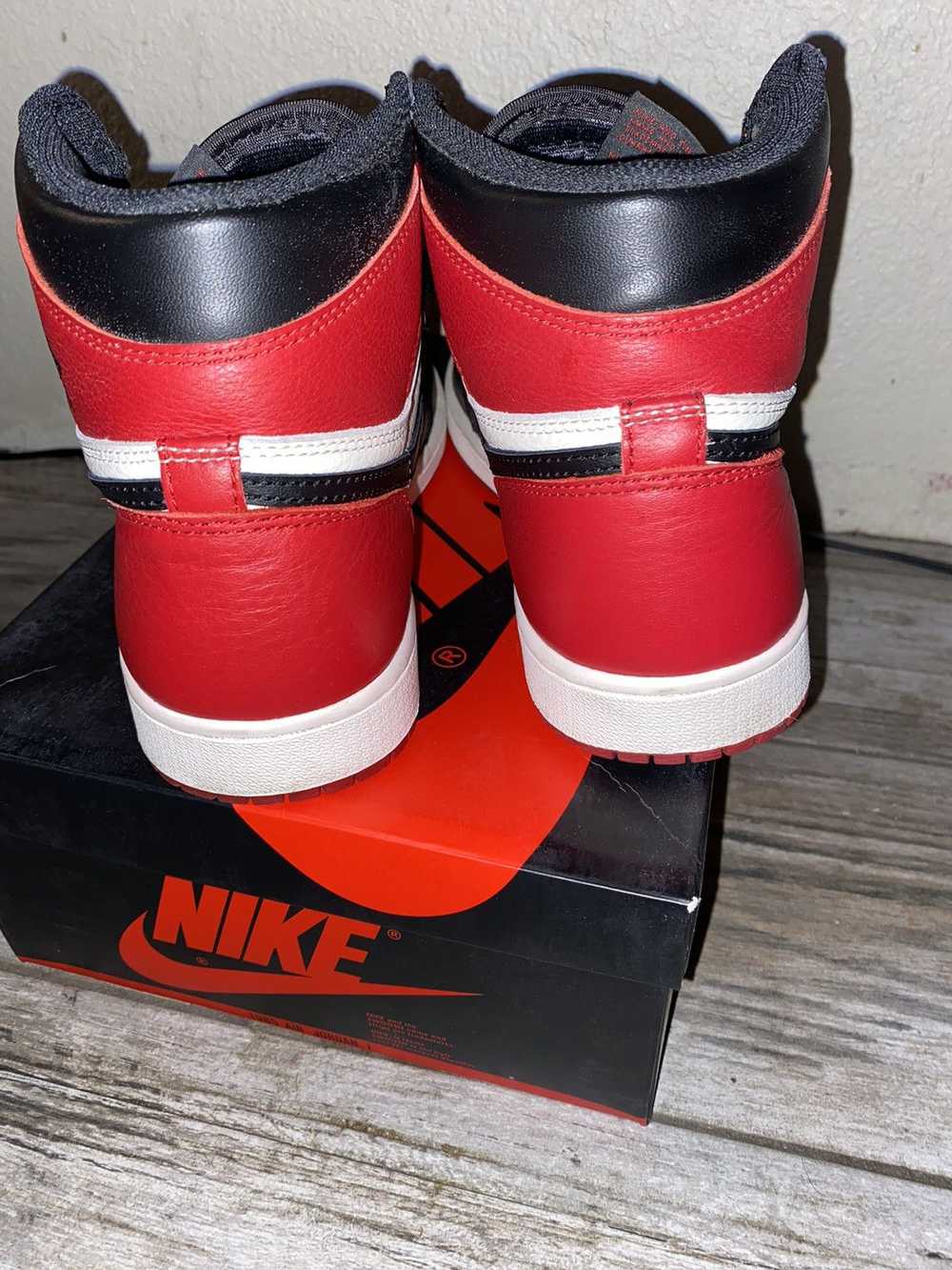 Jordan Brand Bred toe Jordan 1 - image 4