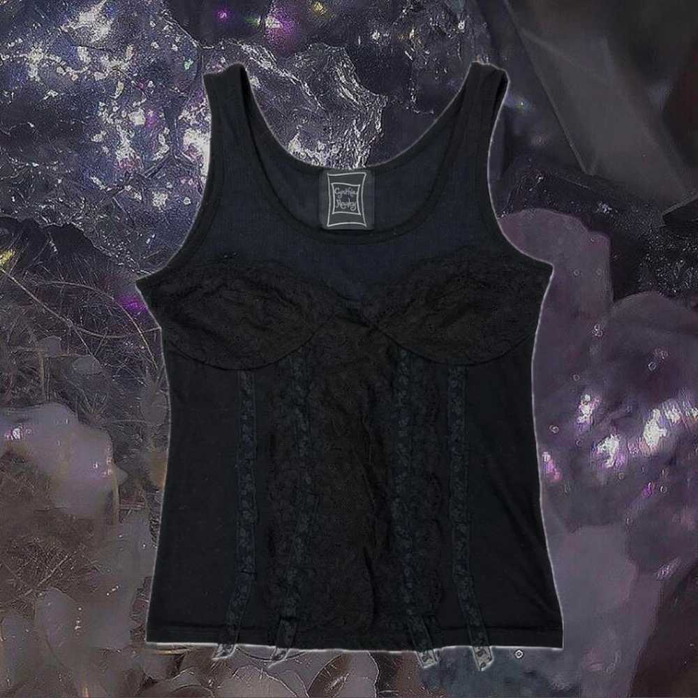 Fairy Grunge Lace Camisole Tank Top - image 1