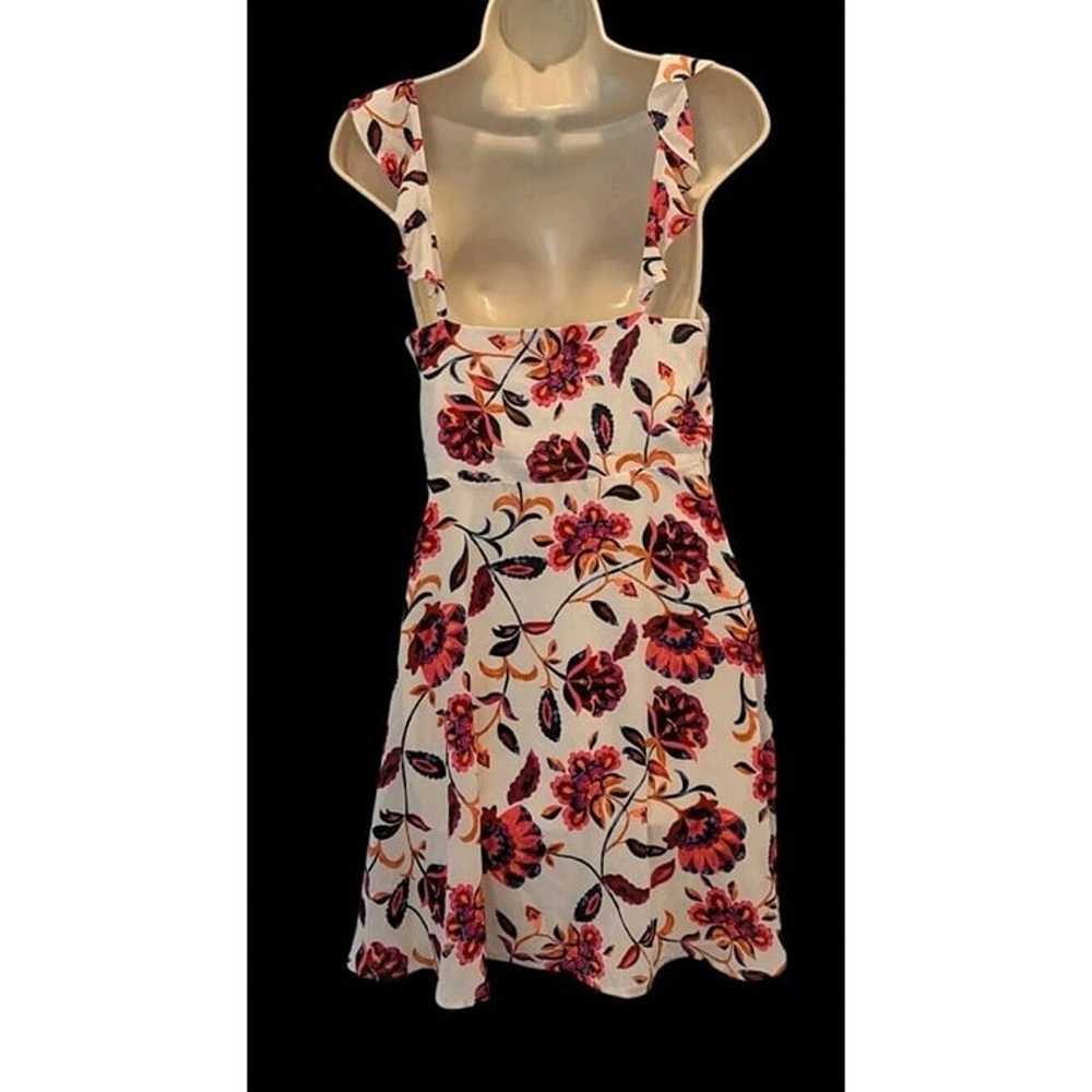 EXPRESS Sleeveless Dress Women Size 6 Floral Mult… - image 2