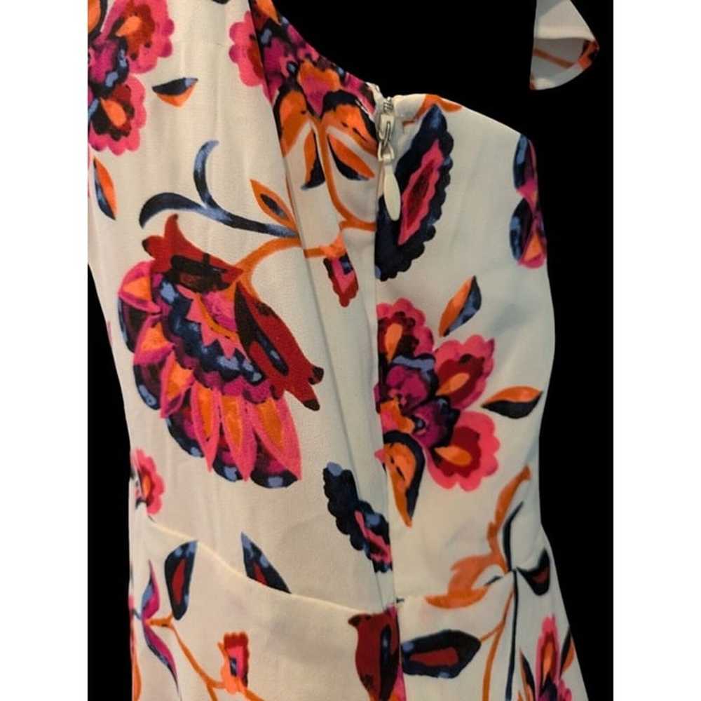 EXPRESS Sleeveless Dress Women Size 6 Floral Mult… - image 3