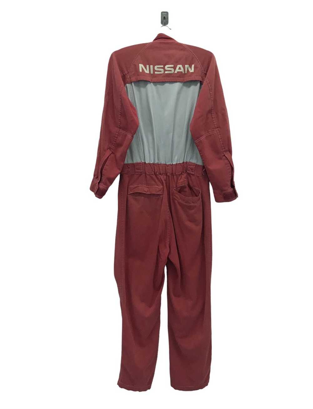 Nissin × Racing × Vintage Vintage Nissan Overall … - image 1