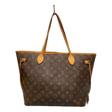 Louis Vuitton Neverfull leather tote