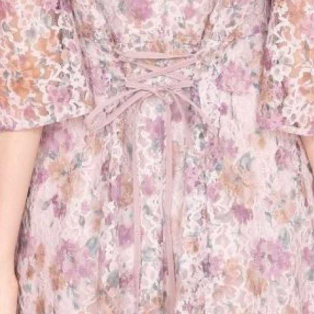 Will Selection Blurred Flower One-Piece Dress - image 3