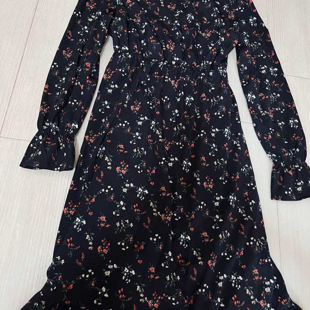 ONLY Navy Floral Long Dress - image 3