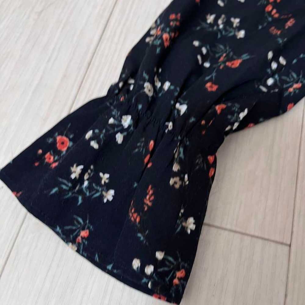 ONLY Navy Floral Long Dress - image 4