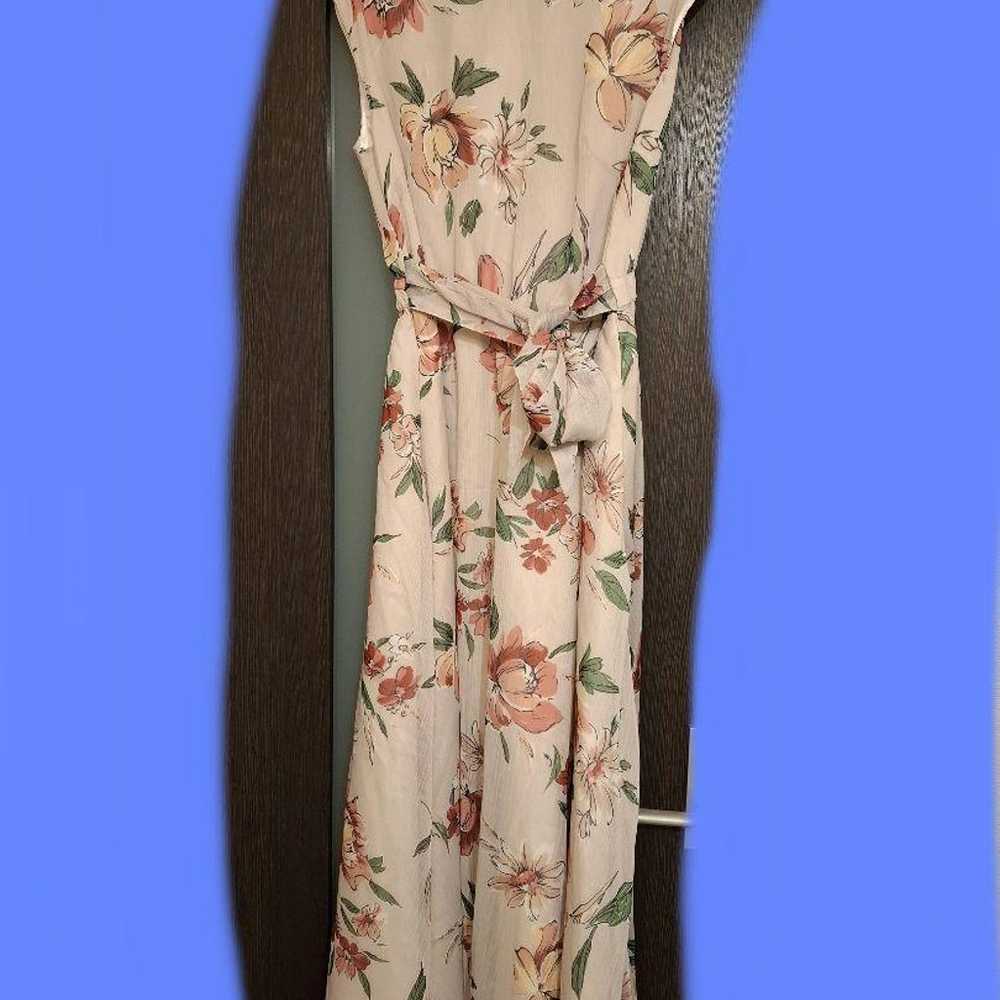 One Piece And Couture  
Flower Print Maxi Dress - image 1