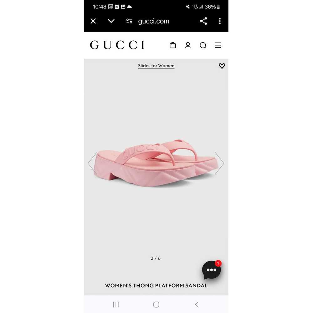 Gucci Flip flops - image 9