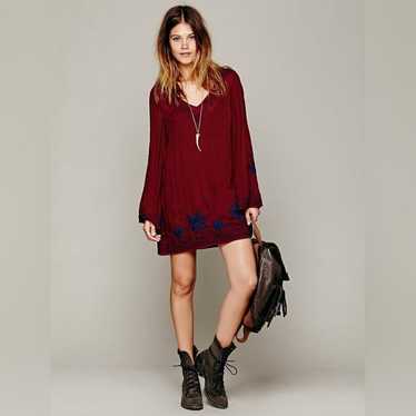 Free People | Skyfall Embroidered Tunic