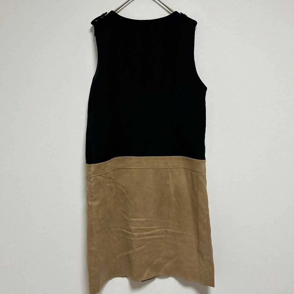 Indivi Sleeveless Dress Size L Docking - image 5