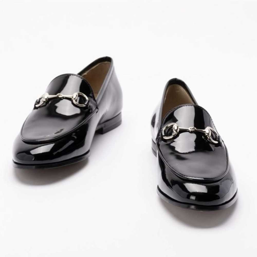 Gucci Jordaan leather flats - image 3