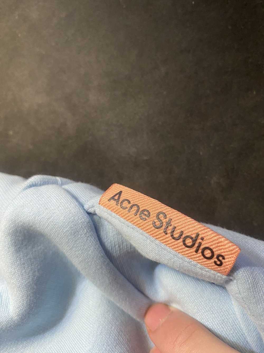 Acne Studios Acne studios relaxed blue hoodie.. - image 5