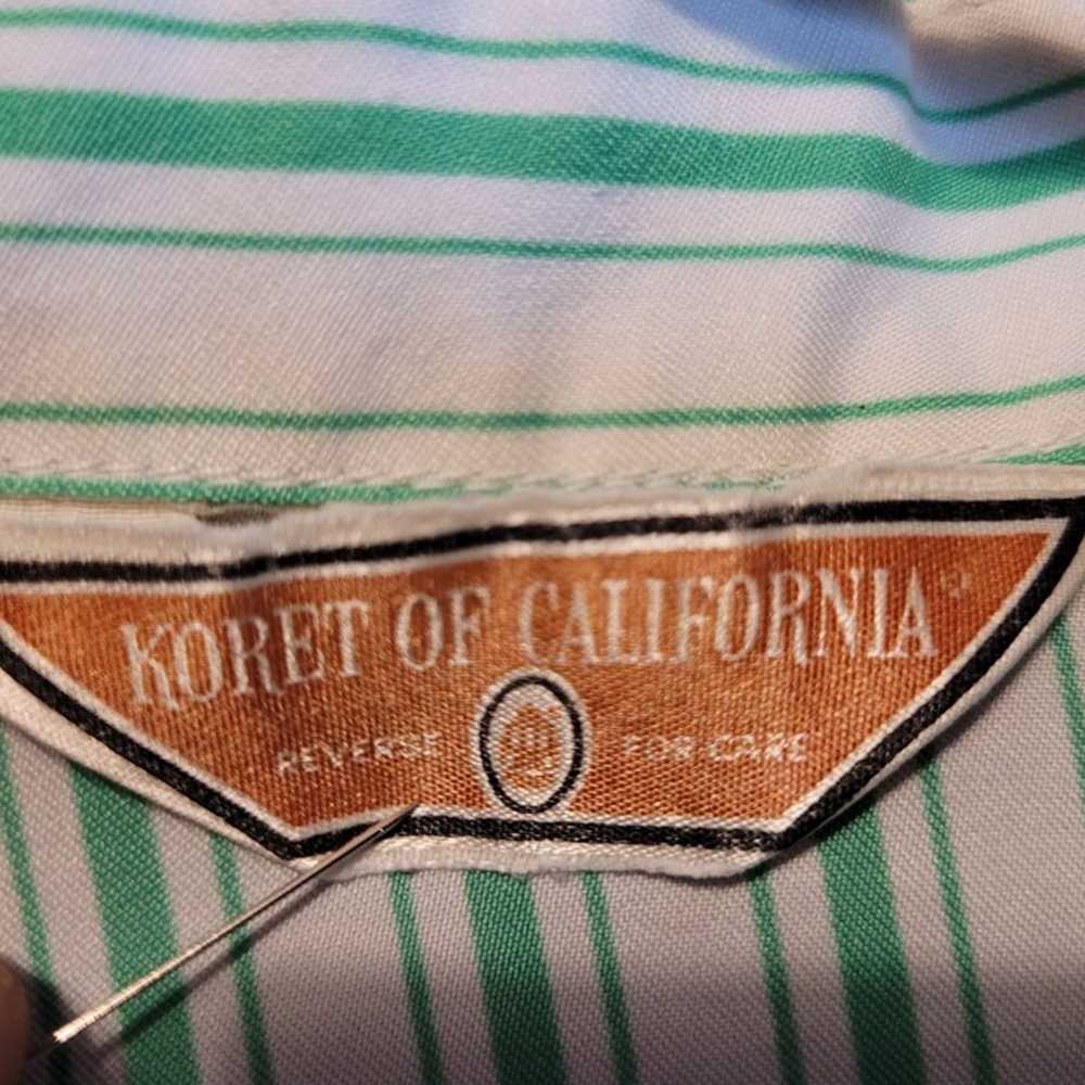 Vintage Koret of California Polyester Blouse Butt… - image 3