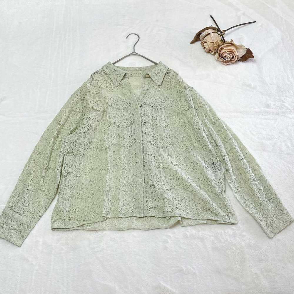 Lois Crayon Long Sleeve Blouse M Made in Japan Al… - image 2