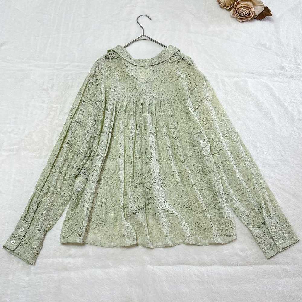 Lois Crayon Long Sleeve Blouse M Made in Japan Al… - image 7